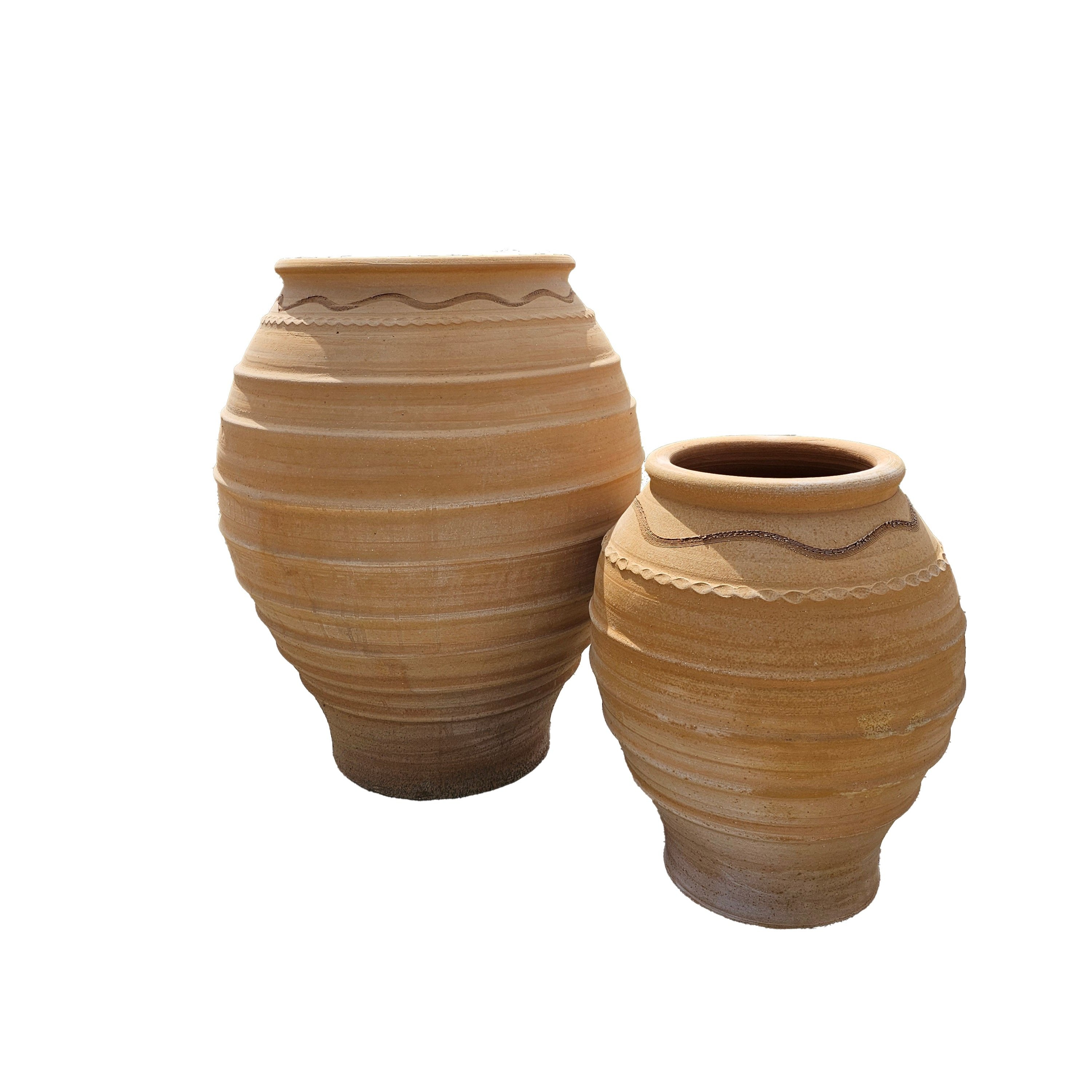 Large Cretan Terracotta Pot Koronios