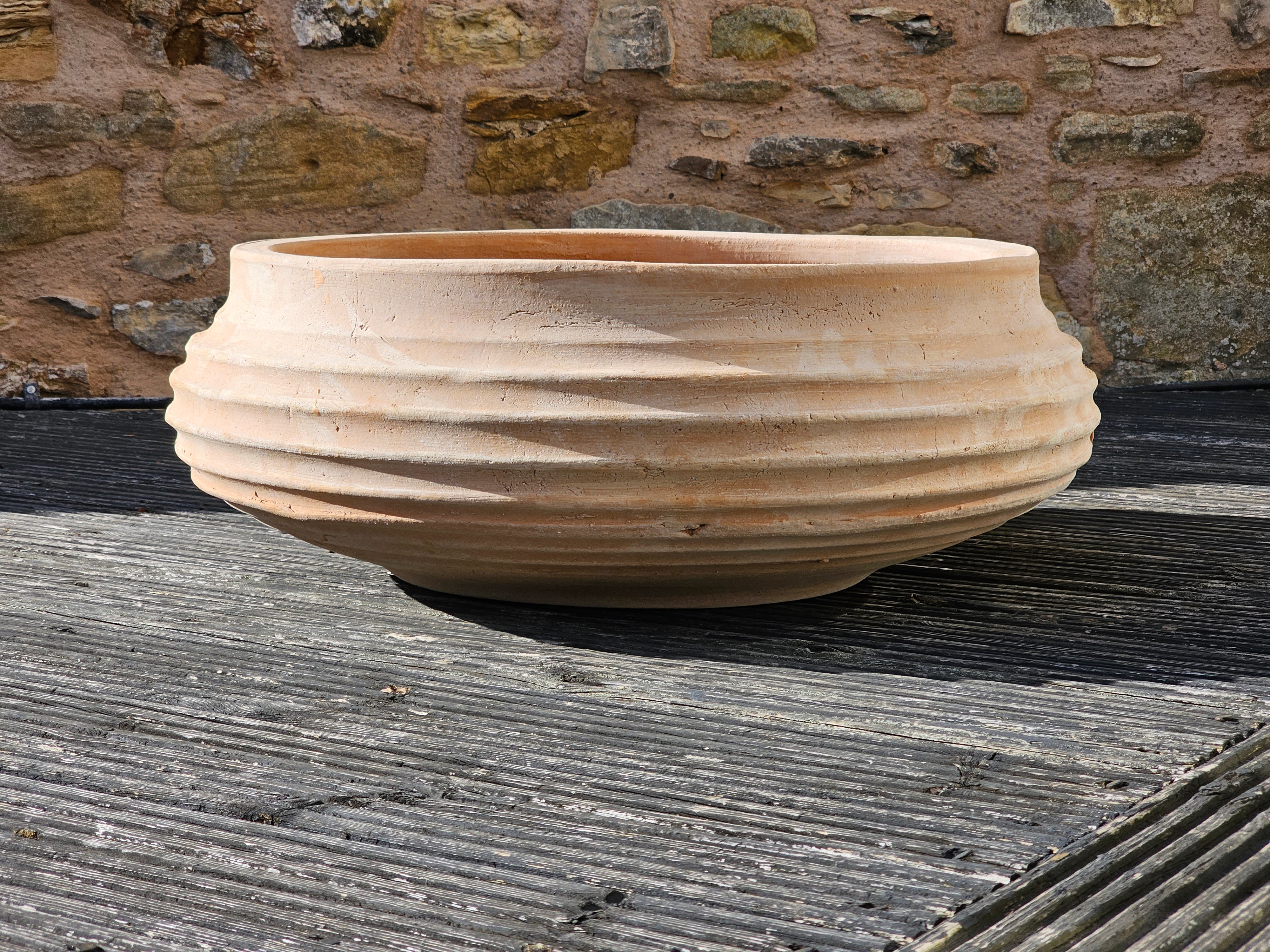 cretan terracotta pots